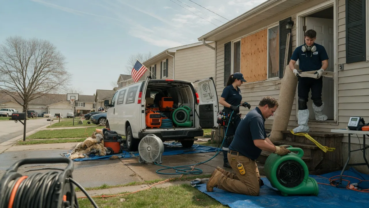 Water Damage Restoration in Rockport, WV near me